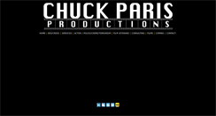 Desktop Screenshot of chuckparisproductions.com